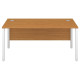 Olton Goal Post 600mm Deep Straight Desk 